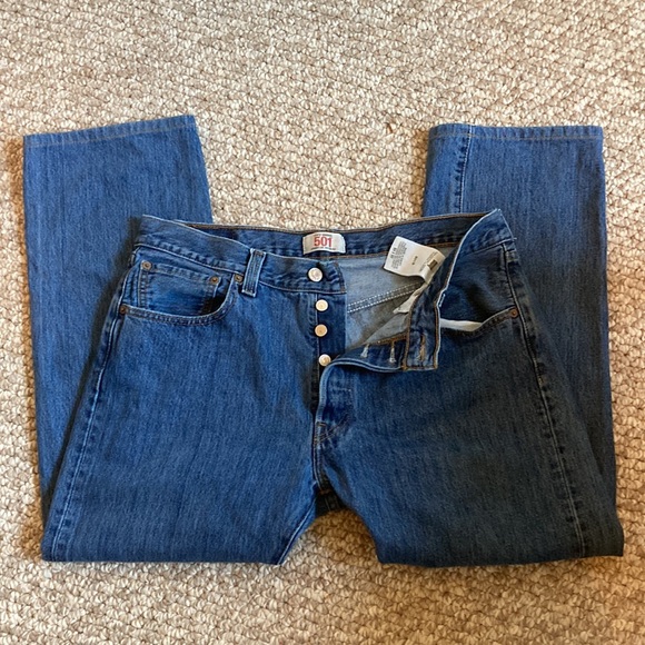 501 Levi Jeans, button fly, W34, L30 - Picture 9 of 14